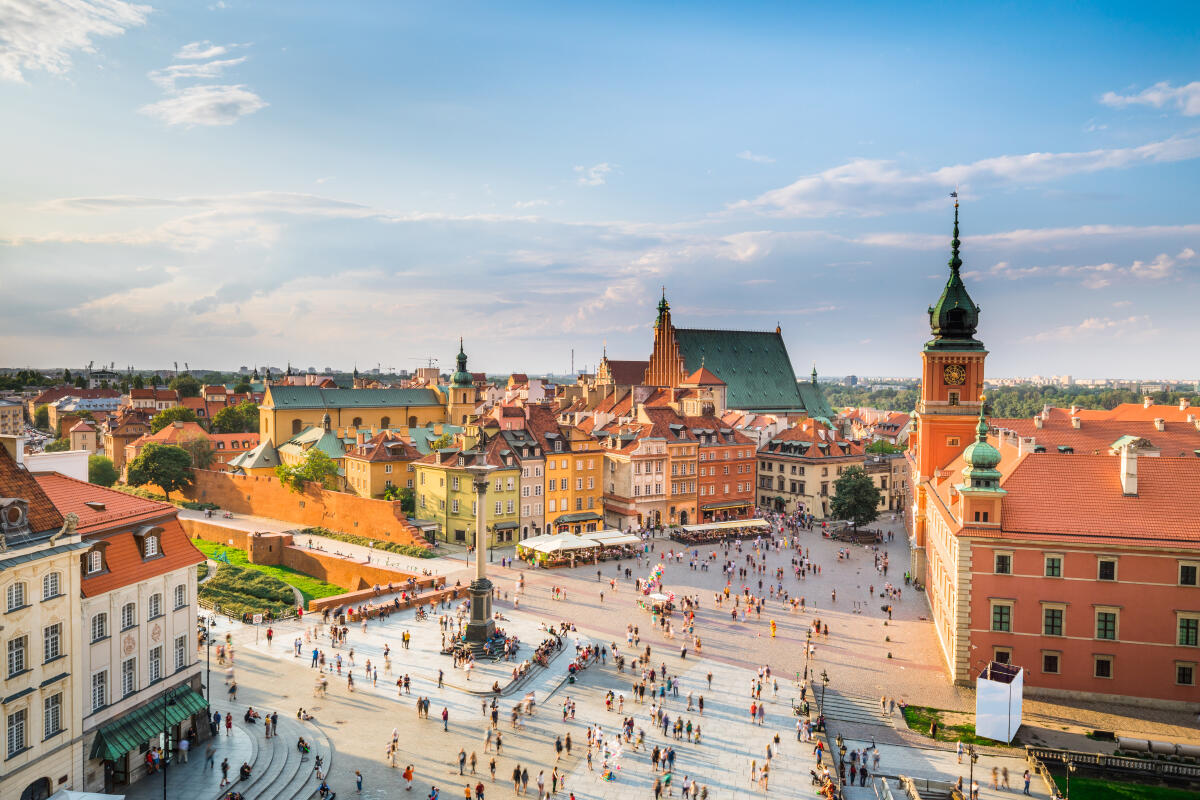 Отдых в Варшаве из Германии ☀️ Бронируйте сейчас